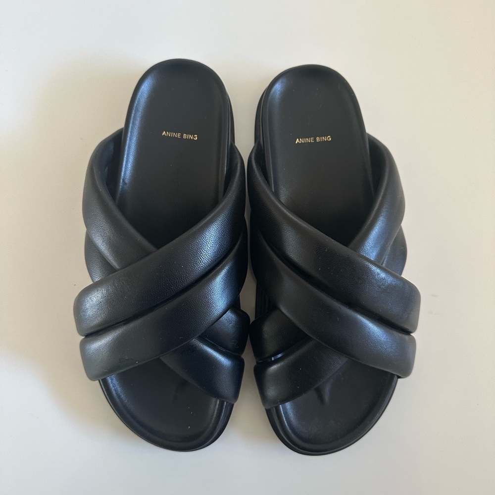 Anine Bing Lizzie Slides sz 40